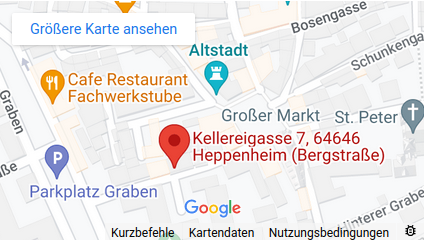 Altstadthaus Heppenheim auf Google maps